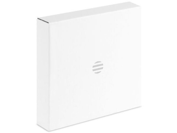 Cargador ultradelgado redondo Thinny Wireless Blanco detalle 6