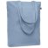 Bolsa de algodón asas largas orgánico 270 g/m2 Coco Azul celeste
