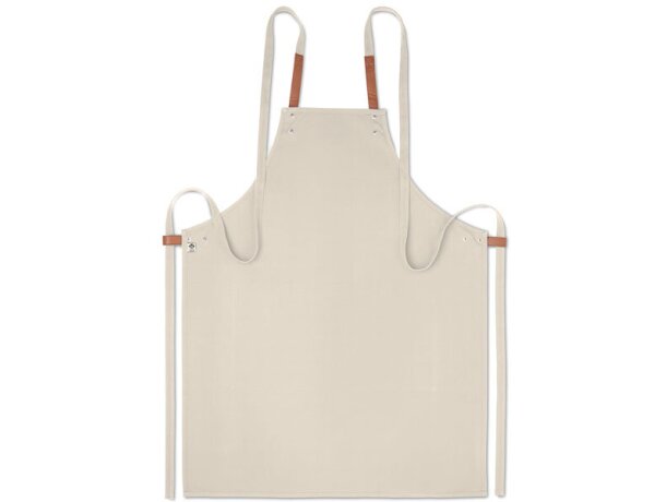 Delantal de cocina Nagpur Beige detalle 3