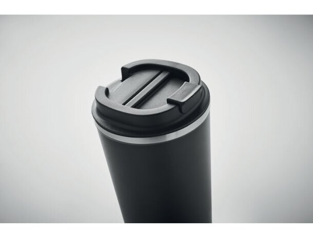 Vaso de doble pared 510 ml Brace + Negro detalle 4