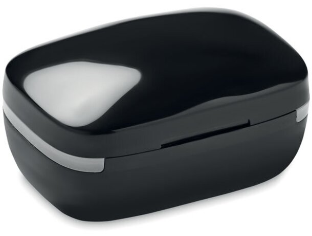 Auriculares baratos de plástico Kolor Negro detalle 1