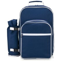 Mochila picnic con nevera para 2 personas personalizada azul Mochila picnic con nevera para 2 personas personalizada azul