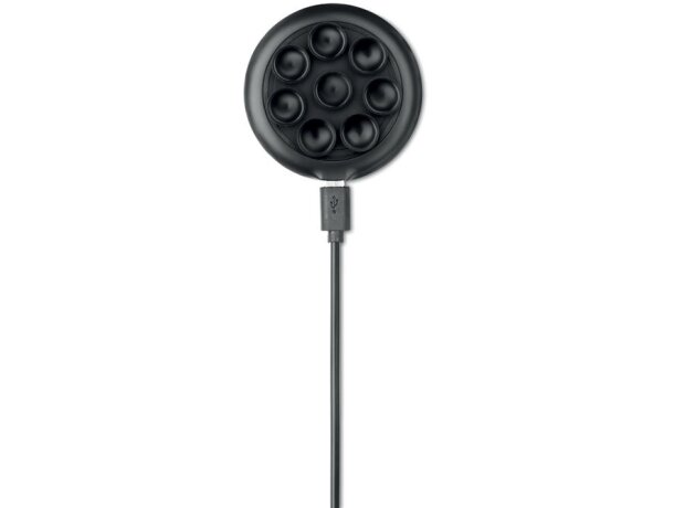 Cargador wireless Power Lang Negro detalle 3