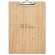 Portapapeles a4 con clip metálico bambú Clipbo Madera detalle 5