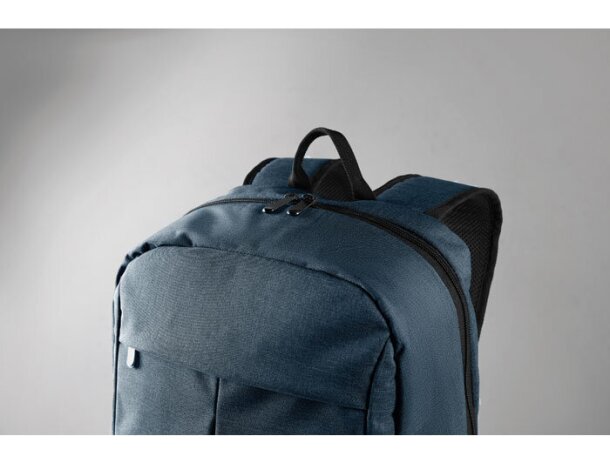 Mochila para portátil promocional de compartimento para tablet plástico Azul detalle 6