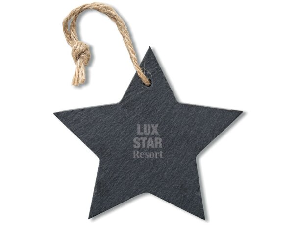 Colgante Slatestar con brillo único para iluminar tu estilo Negro detalle 4