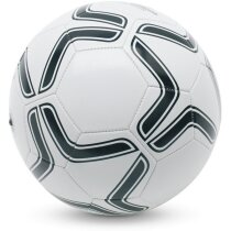 Balón Soccerini PVC texturizado blanco negro