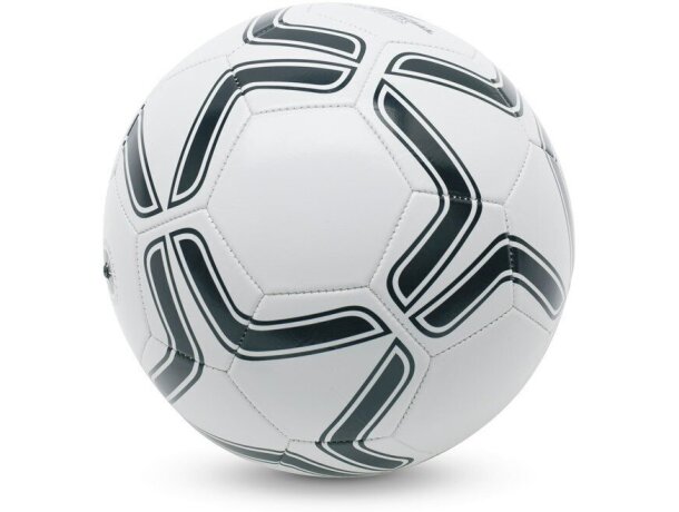 Balón de fútbol en pvc blanco y negro