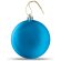 Bola de Navidad plana Lia Ball Azul real