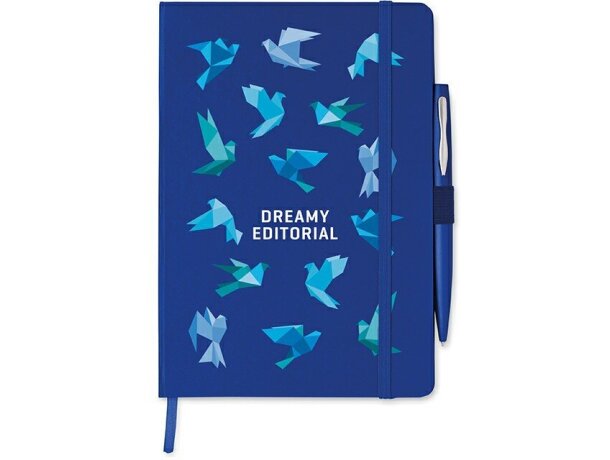 Cuaderno A5 con bolígrafo a juego personalizado