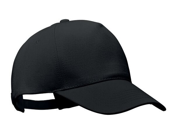 Gorras de béisbol algodón orgánico cepillado con hebilla Beige detalle 27