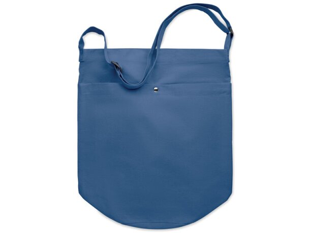 Bolsa bandolera canvas 270 gr Bimba Colour Azul detalle 4