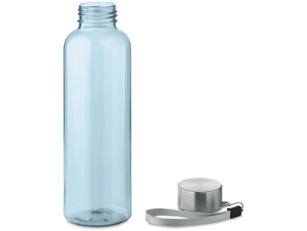 Botella ecológica RPET bottle 500ml Utah Rpet Azul Claro transparente detalle 1