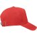 Gorra béisbol de alg. orgánico Bicca Cap Rojo detalle 11