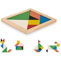 Tangram madera con personalización disponible