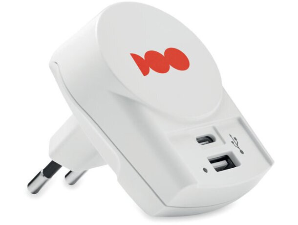 Cargador USB Skross Euro (AC) Euro Usb Charger A/c Blanco detalle 5