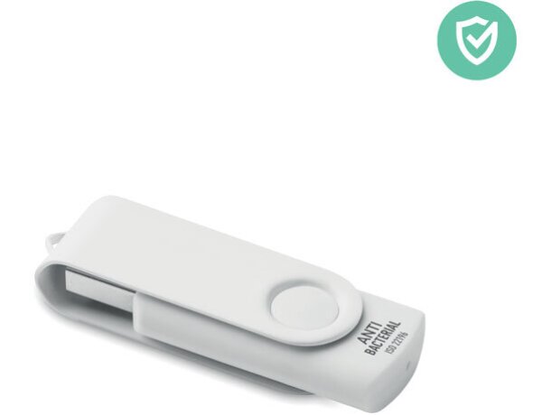 USB antibacterial de 16 GB Tech Clean Blanco detalle 6