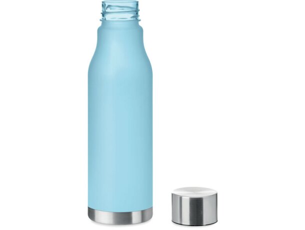 Botella de RPET 600 ml. Glacier Rpet Azul Claro transparente detalle 1