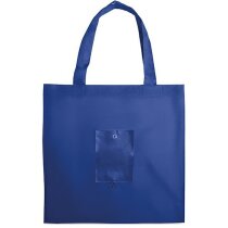 Bolsa plegable con cierre de botón personalizada negra Bolsa plegable con cierre de botón personalizada negra