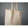 Bolsa 100% algodón asas largas orgánico 140 g/m2 Beige detalle 5