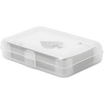 Baraja francesa 54 cartas estuche transparente