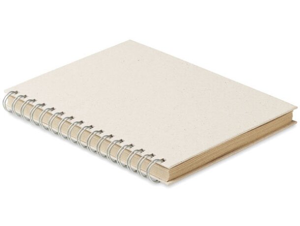 Libreta anillas A5 papel hierba Grass Book barata