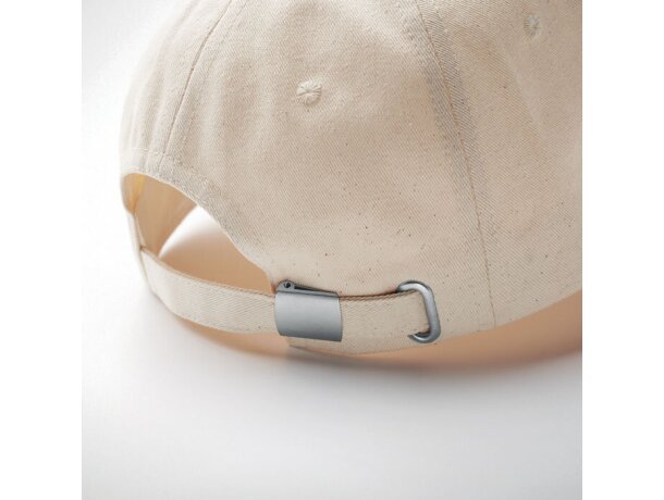 Gorra béisbol de alg. orgánico Bicca Cap Beige detalle 27