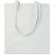 Bolsa de la compra promocional algodón 140 g/m2 Cottonel Colour Blanco