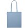Bolsa algodón asas largas orgánico 180 g/m2 Onel Azul celeste detalle 18