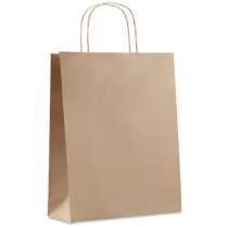 Bolsa de papel para regalo reciclada acabado mate