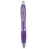 Bolígrafos originales automáticos de plástico tinta azul Violeta transparente
