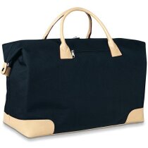 Bolsa de viaje con esquinas reforzadas personalizada negra Bolsa de viaje con esquinas reforzadas personalizada negra