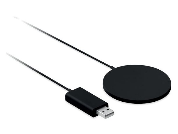 Cargador inalámbrico Qi Thinny Wireless ABS 10W ultradelgado Blanco detalle 6