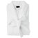 Albornoz 100% algodón orgánico Onzai Medium Blanco detalle 2