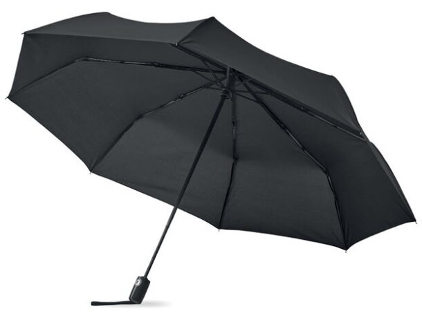 Paraguas plegable 27 Rochester Negro detalle 1