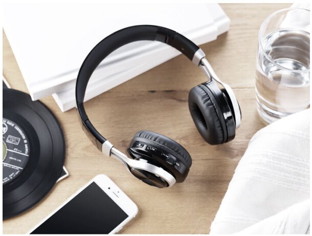 Auriculares Bluetooth Negro detalle 3