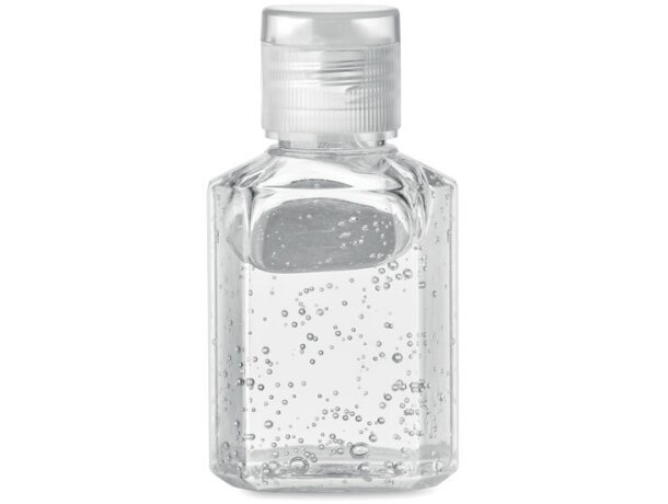 Gel de manos 30ml sin alcohol publicitario Violeta detalle 3
