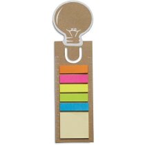 Marcapáginas bombilla personalizado con regla