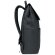 Mochila para pc con botón magnético de rPET 600D Daegu LAP Negro detalle 1