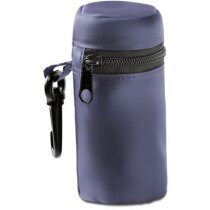 Bolsa de la compra con funda y gancho azul Bolsa de la compra con funda y gancho azul
