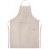 Delantal ajustable de cáñamo Naima Apron Beige