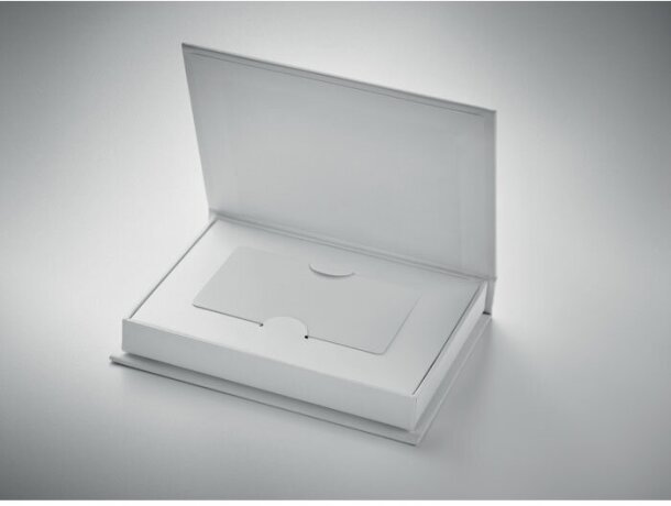 Caja para tarjetas de regalo Hako Blanco detalle 8