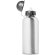 Bidón de agua personalizado de metal 600 ml con logo plateado mate