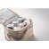 Neveras originales con bolsillo frontal y cinta de transporte aluminio Evan Beige detalle 2