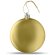 Bola de Navidad plana Lia Ball Dorado