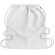 Mochila saco personalizada algodón orgánico Yuki Colour Blanco detalle 9