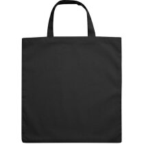 Bolsa de algodón para compras negra Bolsa de algodón para compras negra