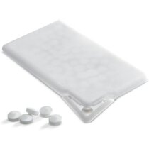 Dispensador caramelos menta Mintcard blanco