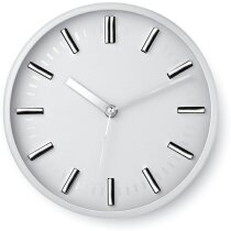 Reloj de pared redondo sin números personalizado blanco Reloj de pared redondo sin números personalizado blanco