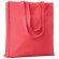 Bolsa de algodón asas largas reforzadas 140 g/m2 Portobello Rojo
